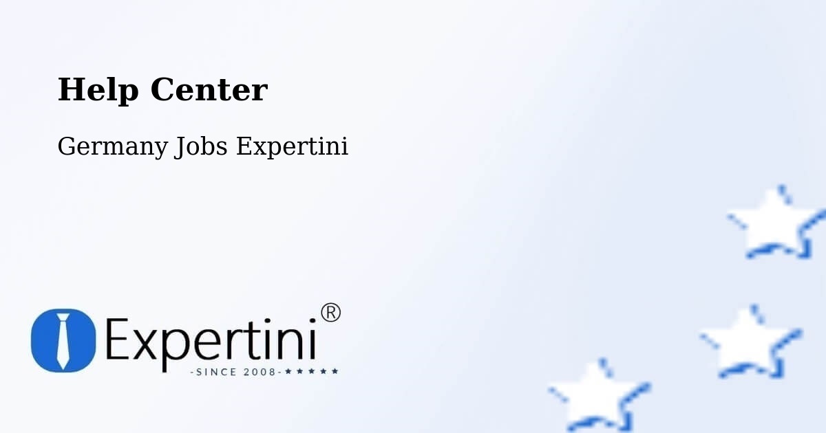 Help Center – Seesen - Germany Jobs Expertini